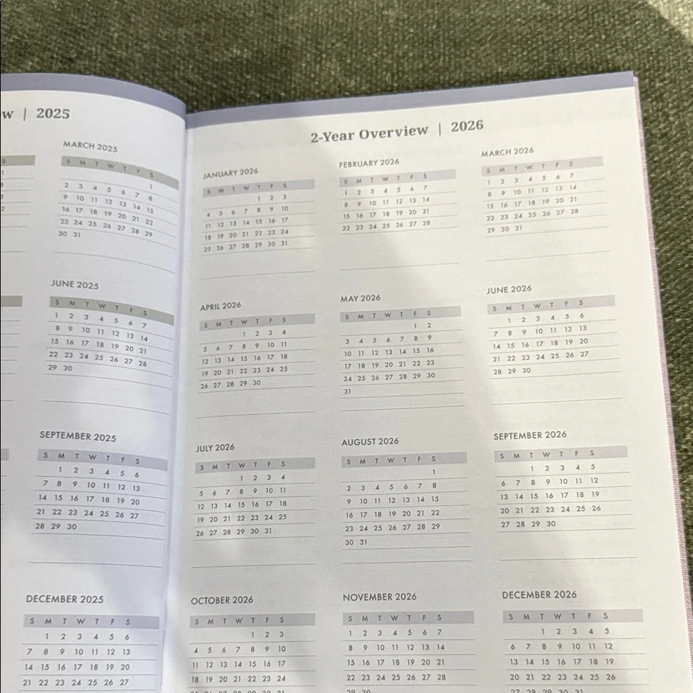 Pink 2025-26 Planner-Brand New!